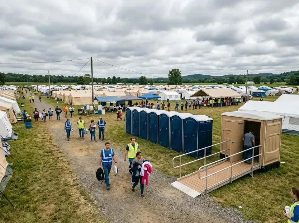 disaster-relief-camp-restrooms-010 — frequently asked questions, Dumpster & Portable Bathrooms Rental in Litchfield Park, AZ
